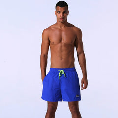 Summer beach swimsuit men's quick-drying swimwear men comfortable breathable swimwear beach shorts sexy solid male swimsuit - BluePink Lingerie