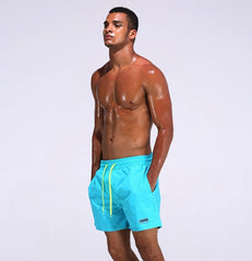 Summer beach swimsuit men's quick-drying swimwear men comfortable breathable swimwear beach shorts sexy solid male swimsuit - BluePink Lingerie