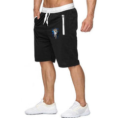 2020 New Fashion Men Sporting Beaching Shorts Trousers Cotton Bodybuilding Sweatpants Fitness Short Jogger Casual Gyms Shorts - BluePink Lingerie