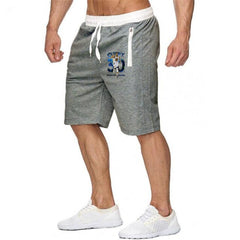 2020 New Fashion Men Sporting Beaching Shorts Trousers Cotton Bodybuilding Sweatpants Fitness Short Jogger Casual Gyms Shorts - BluePink Lingerie