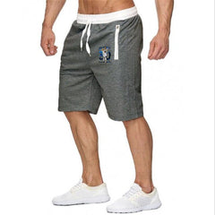 2020 New Fashion Men Sporting Beaching Shorts Trousers Cotton Bodybuilding Sweatpants Fitness Short Jogger Casual Gyms Shorts - BluePink Lingerie