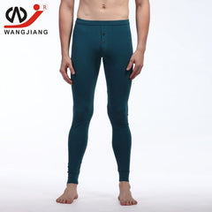 thermal underwear Winter Warm pants Men Long Johns Cotton Printed Thermo leggings spandex tights and leggings clothes for men - BluePink Lingerie